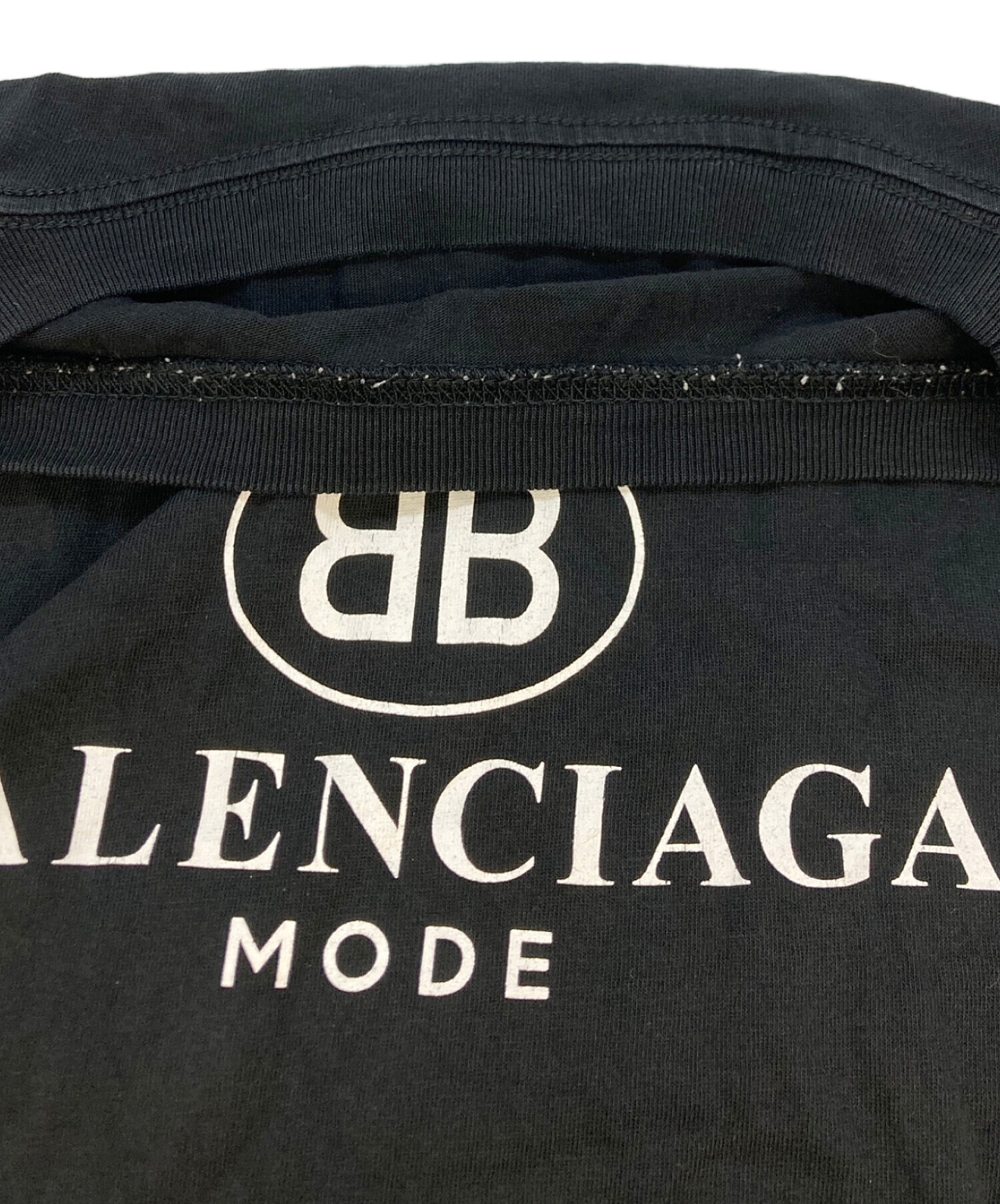 中古・古着通販】BALENCIAGA (バレンシアガ) BBロゴ 半袖クルーネックT