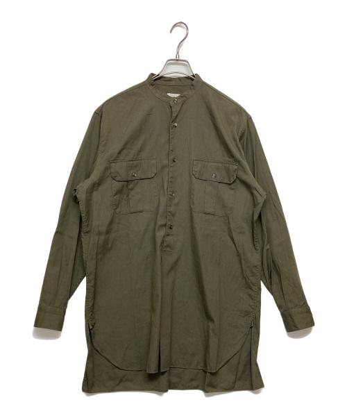 中古・古着通販】COMOLI (コモリ) バンドカラー プルオーバーカーゴ