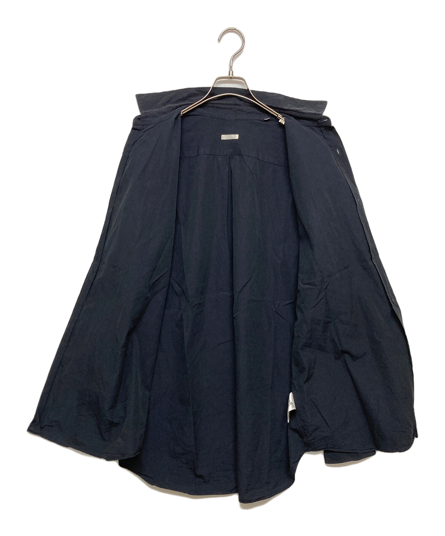 中古・古着通販】COMOLI (コモリ) コモリシャツ ネイビー サイズ:SIZE3