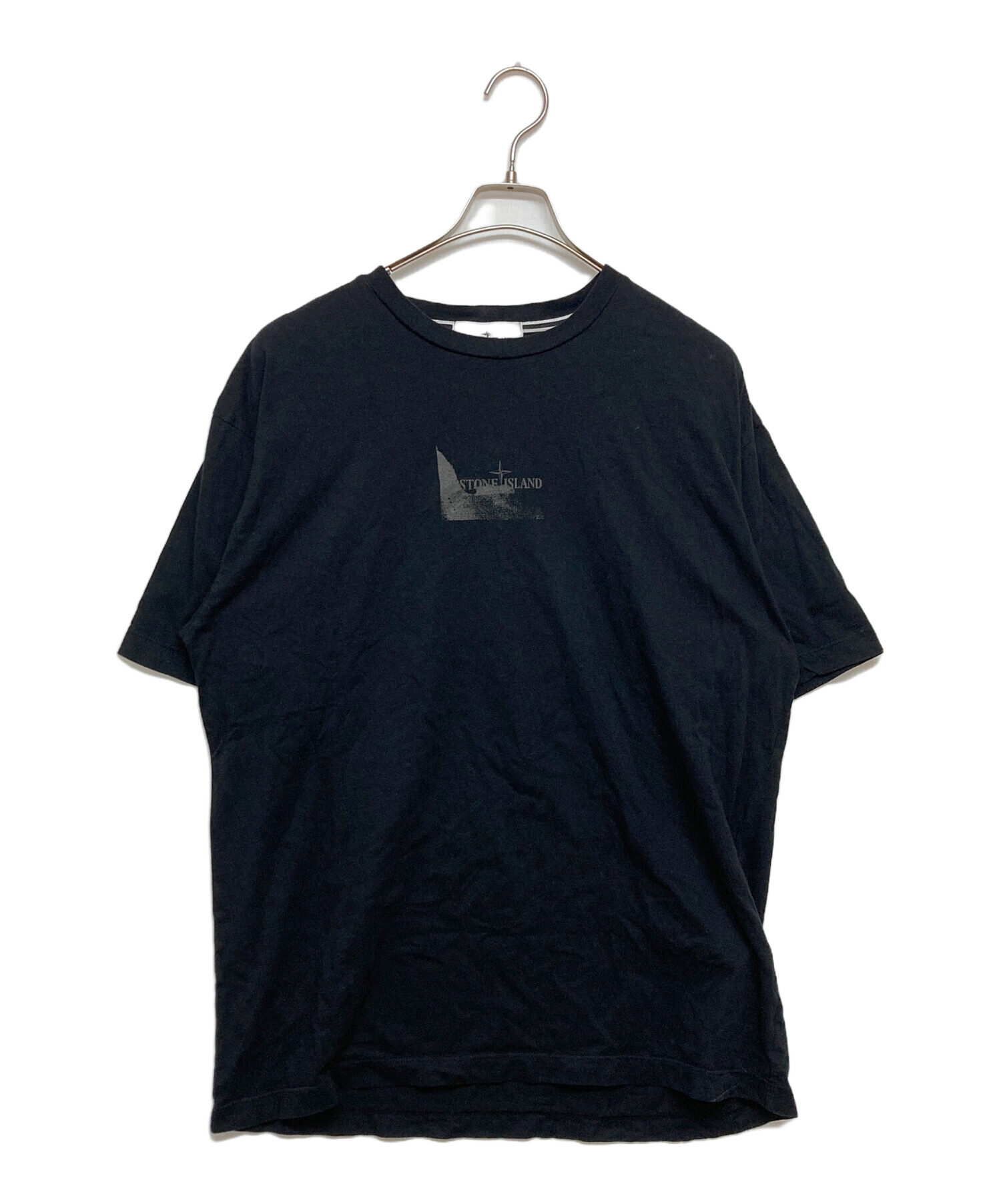 中古・古着通販】STONE ISLAND (ストーンアイランド) ロゴプリントT 中古・古着通販】STONE ISLAND (ストーンアイランド) ロゴプリントT