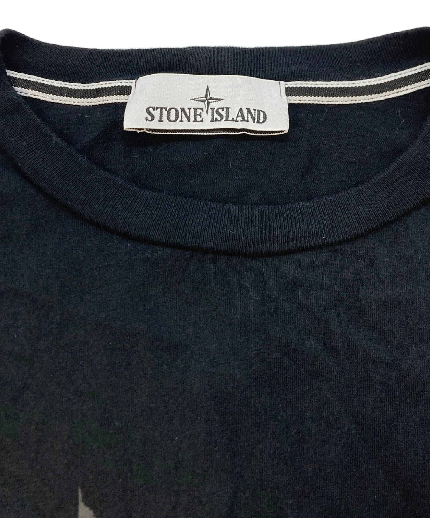 中古・古着通販】STONE ISLAND (ストーンアイランド) ロゴプリントT 中古・古着通販】STONE ISLAND (ストーンアイランド) ロゴプリントT