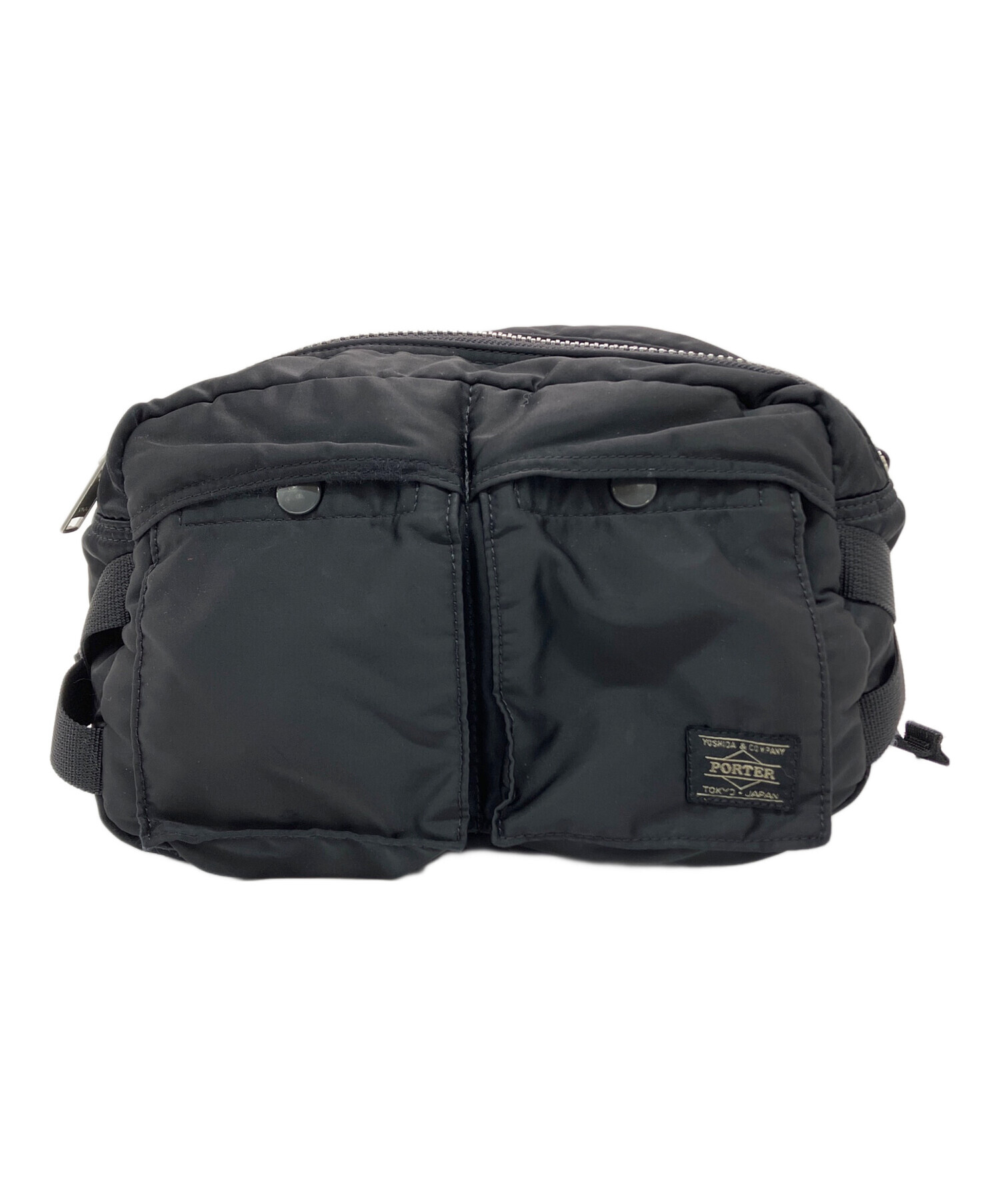 Christopher RÆBURN × PORTER ボディバッグ【未使用品】 中古・古着通販】PORTER (ポーター) HIP BAG/ボディーバッグ ブラック