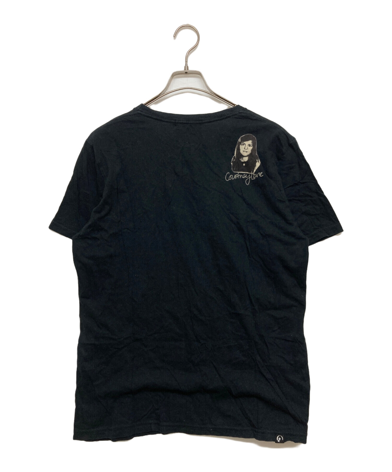 HYSTERIC GLAMOURコートニーラブ Tシャツ ヒステリックグラマー HYSTERIC GLAMOUR ヒステリックグラマー 半袖Tシャツ M ブラック
