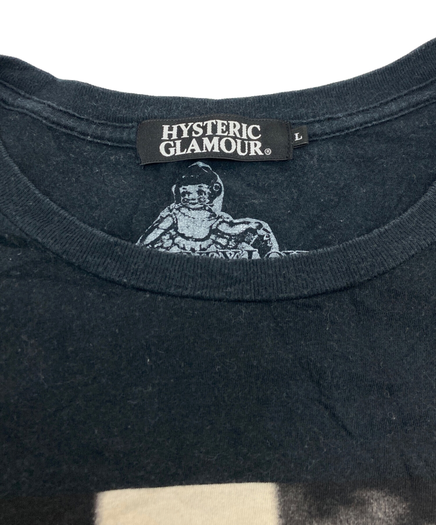 極美品✨ヒステリックグラマー タンクトップ コートニーラブ 黒 y2k 中古・古着通販】Hysteric Glamour (ヒステリックグラマー) courtney