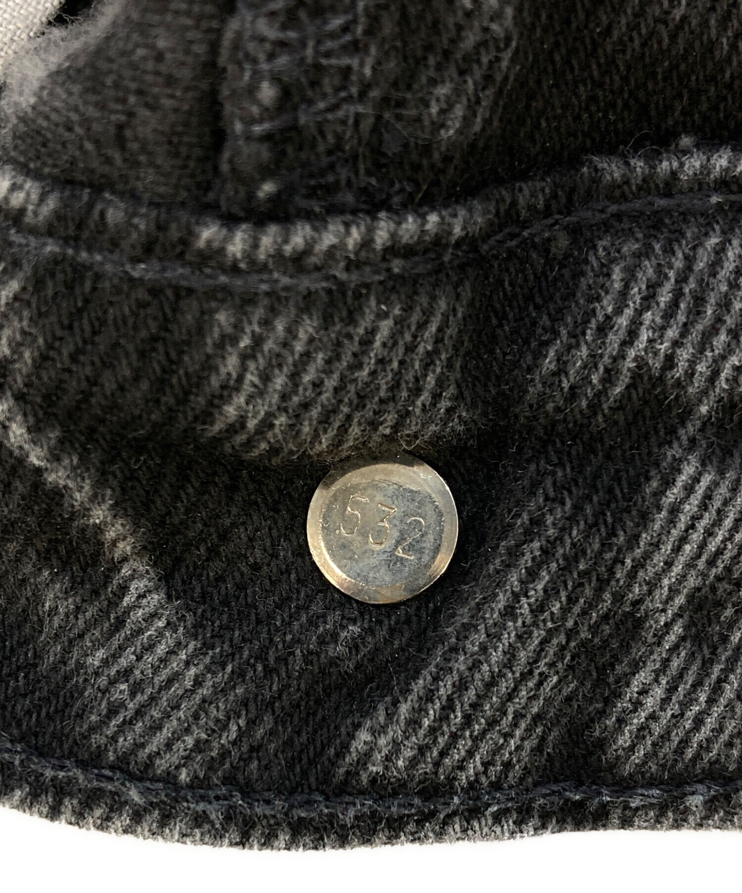 90s Levi's 609 W31/L32 補修済み 中古・古着通販】LEVI'S (リーバイス) 90S 後染 ブラックデニムパンツ