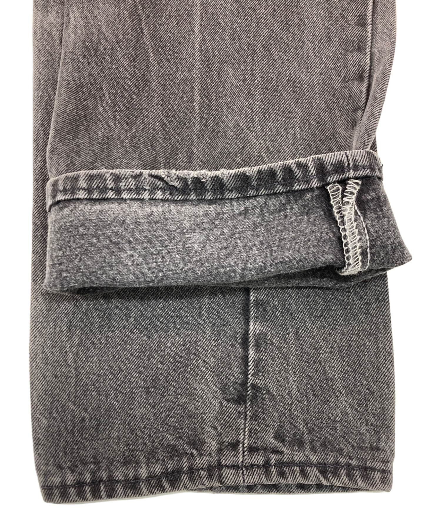 リーバイス　黒シャンスタイル　ごま塩　パンツ　W32 中古・古着通販】LEVI'S (リーバイス) 90S 後染 ブラックデニムパンツ