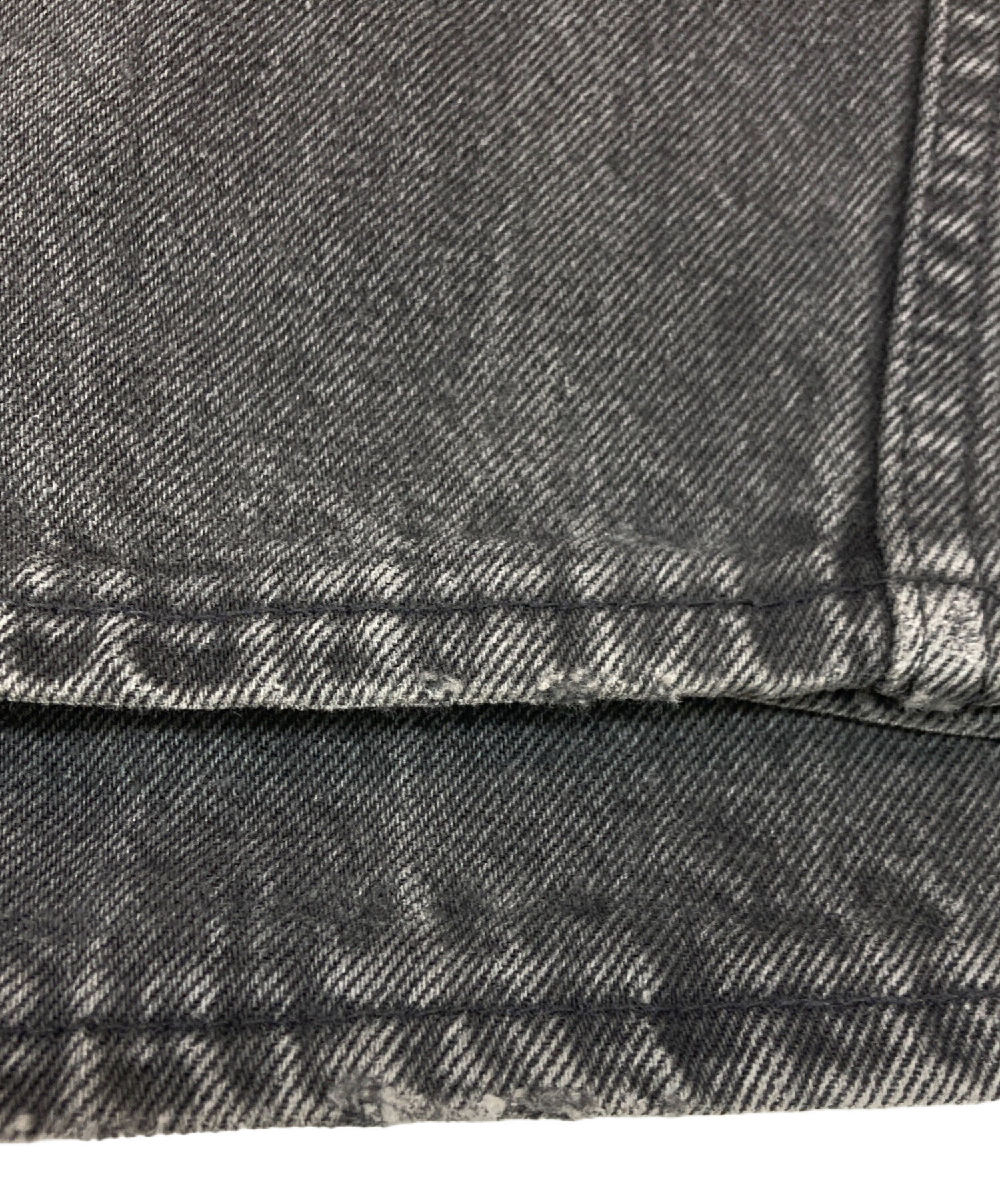 リーバイス　黒シャンスタイル　ごま塩　パンツ　W32 中古・古着通販】LEVI'S (リーバイス) 90S 後染 ブラックデニムパンツ