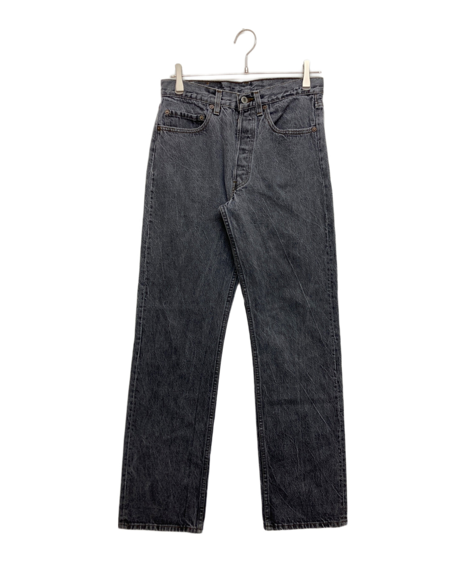 Levi's リーバイス 無地 オールシーズン デニムパンツ コットン ブラック メンズ 32【古着】【中古】 Levi's(リーバイス) / 90s/560/ブラックデニムパンツ/USA製/32/デニム