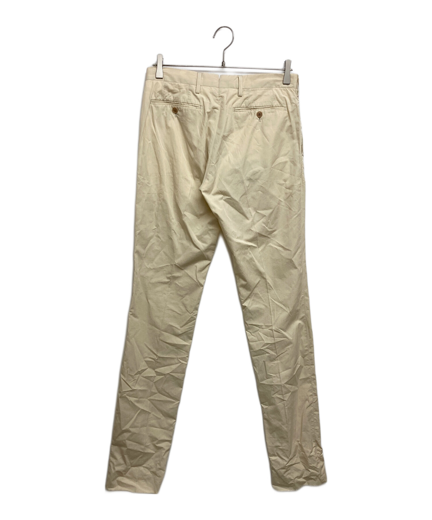 RALPHLAURENパープルレーベルアイボリー チノスラックス30新品タグ付き 中古・古着通販】RALPH LAUREN Purple Label (ラルフ ローレン