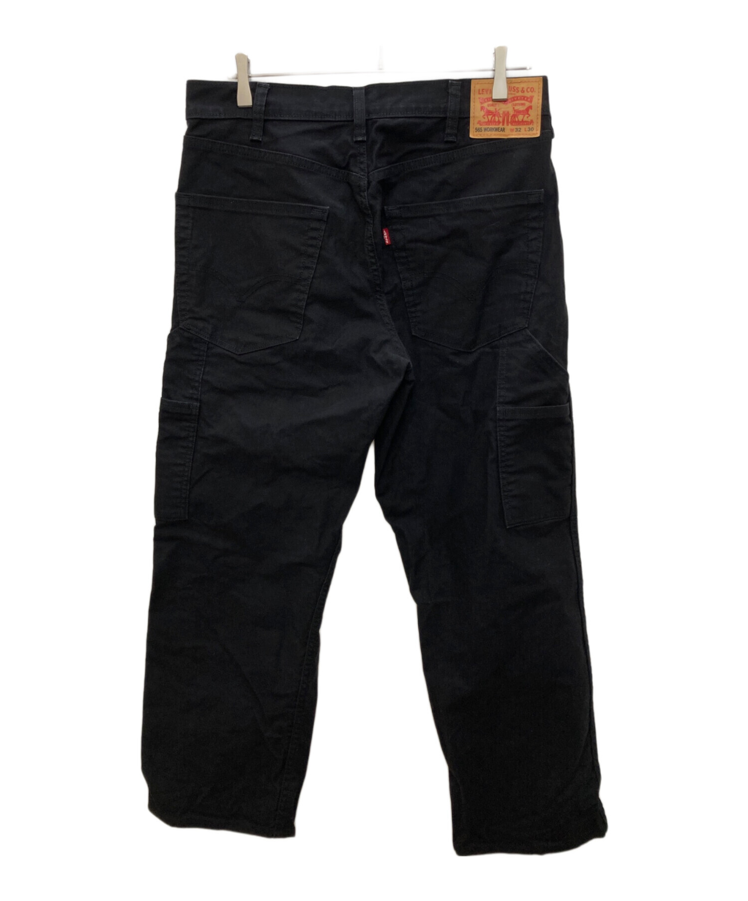 リーバイス ブラックカーゴパンツ Levi