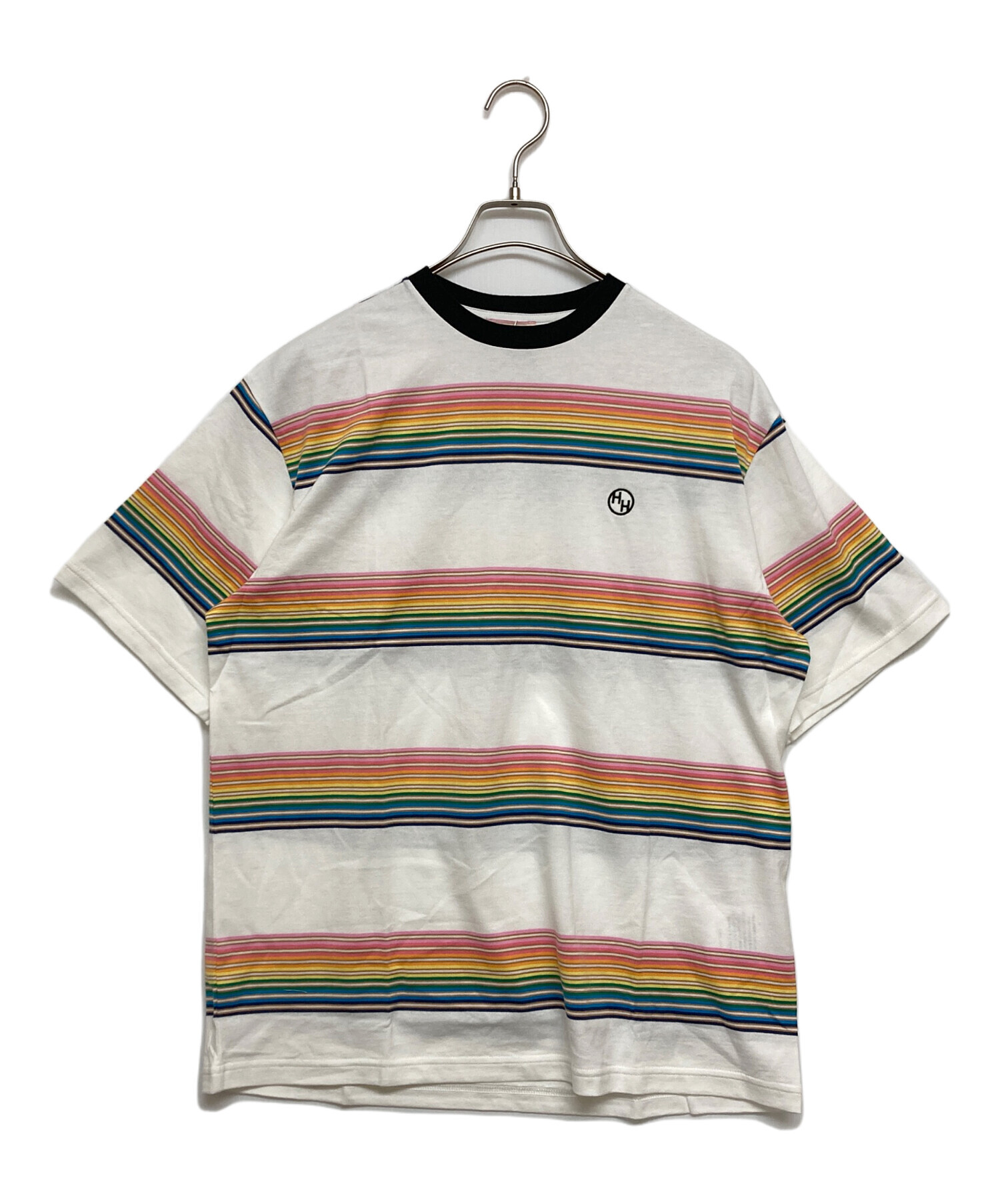 Fragment x Haroshi Border Stripe Tシャツ L 中古・古着通販】HAROSHI (ハロシ) FRAGMENTS (フラグメント) Border