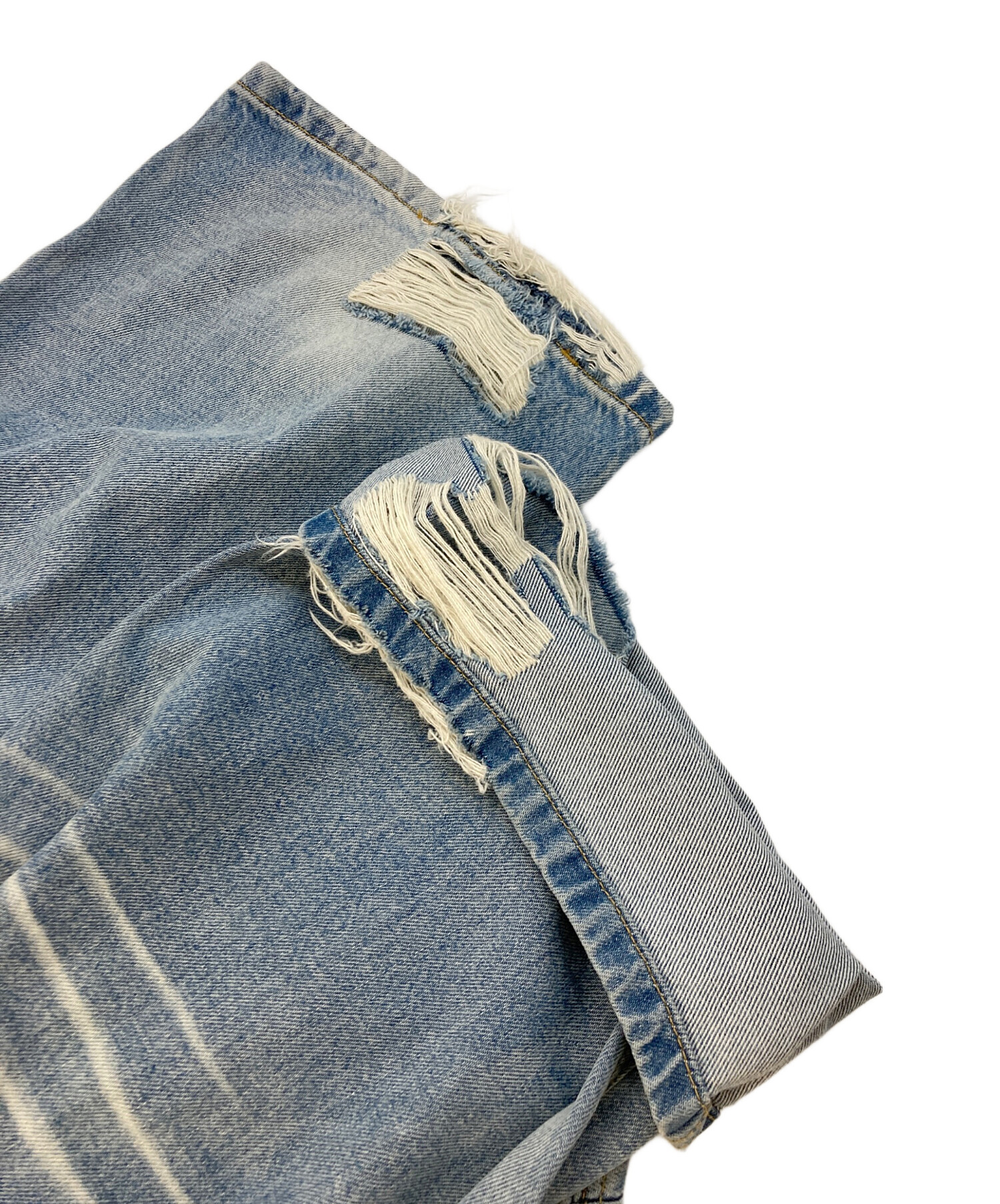 中古・古着通販】VERMO (ベルモ) バギーデニムパンツ インディゴ