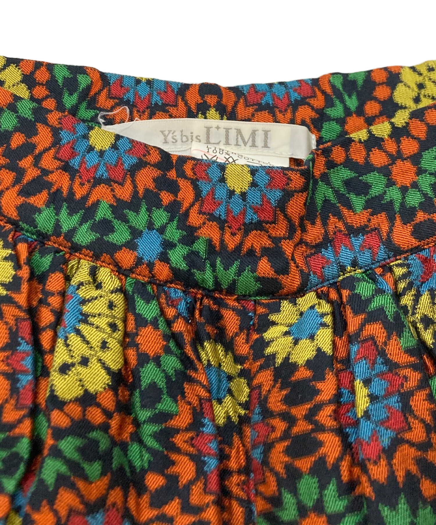 中古・古着通販】Y'S bis LIMI (ワイズビスリミ) 総柄ワイドパンツ