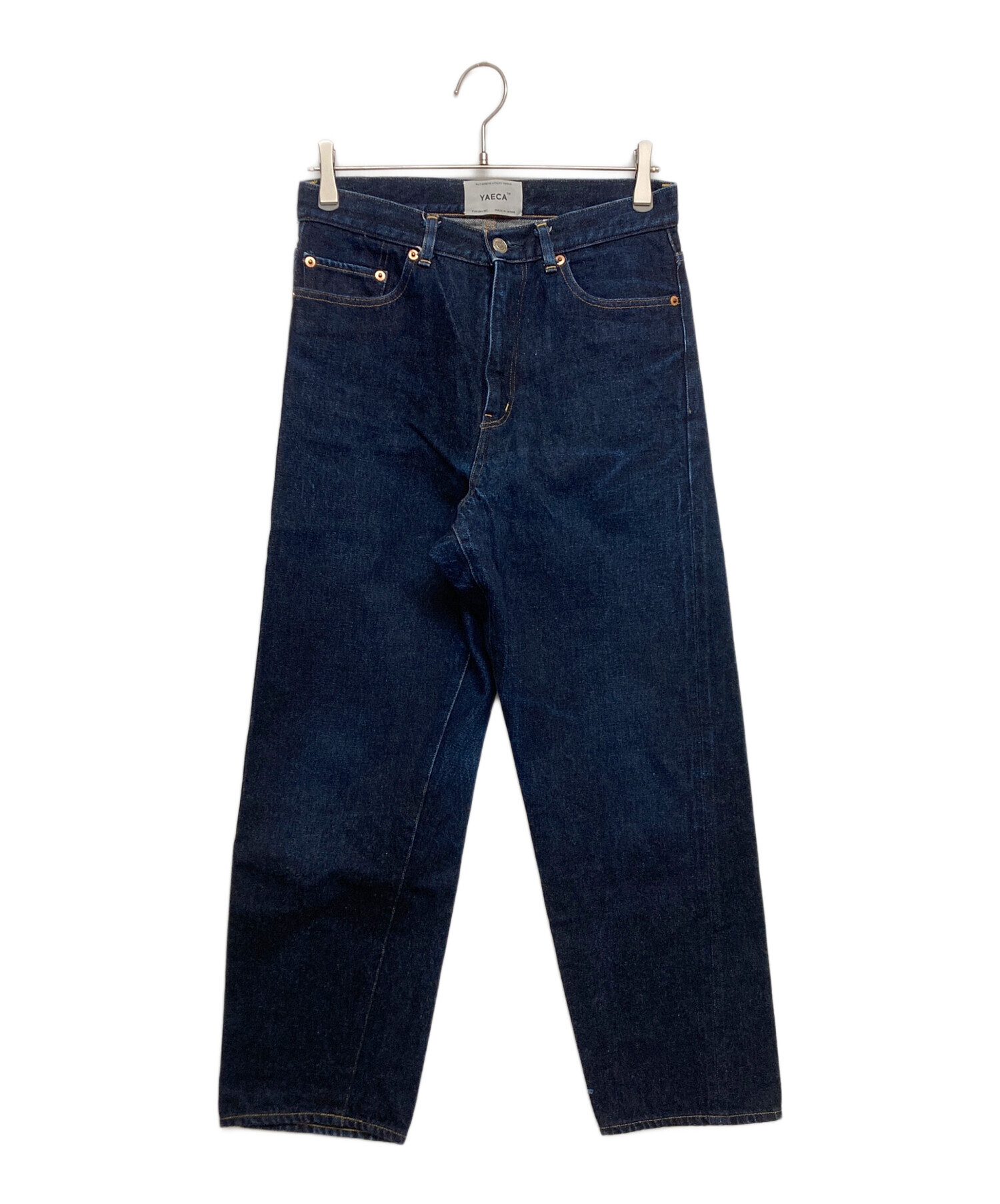 中古・古着通販】YAECA (ヤエカ) DENIM PANTS WIDE STRAIGHT / デニム