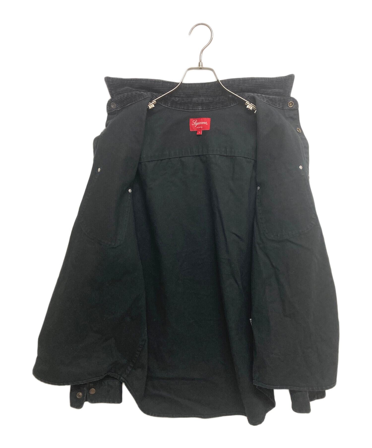 中古・古着通販】SUPREME (シュプリーム) Script Canvas Snap Shirt