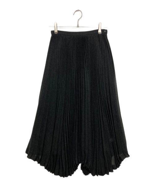ISSEY MIYAKE☆プリーツスカート 黒 中古・古着通販】ISSEY MIYAKE (イッセイミヤケ) アコーディオン