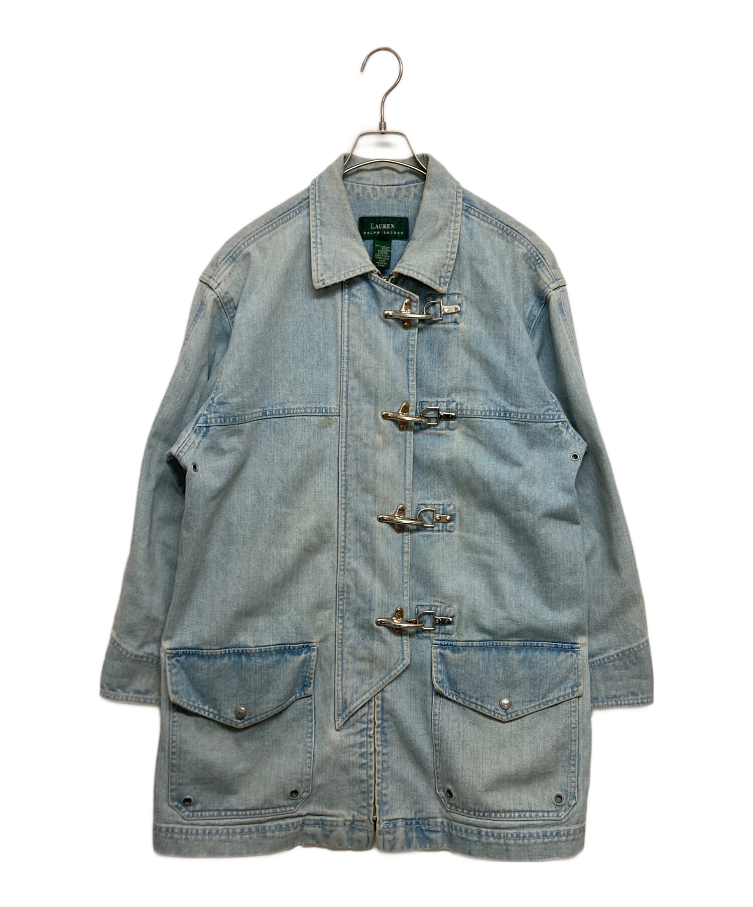 ☆SFAO☆ralph lauren デニムコート　lolife 中古・古着通販】LAUREN RALPH LAUREN (ローレンラルフローレン