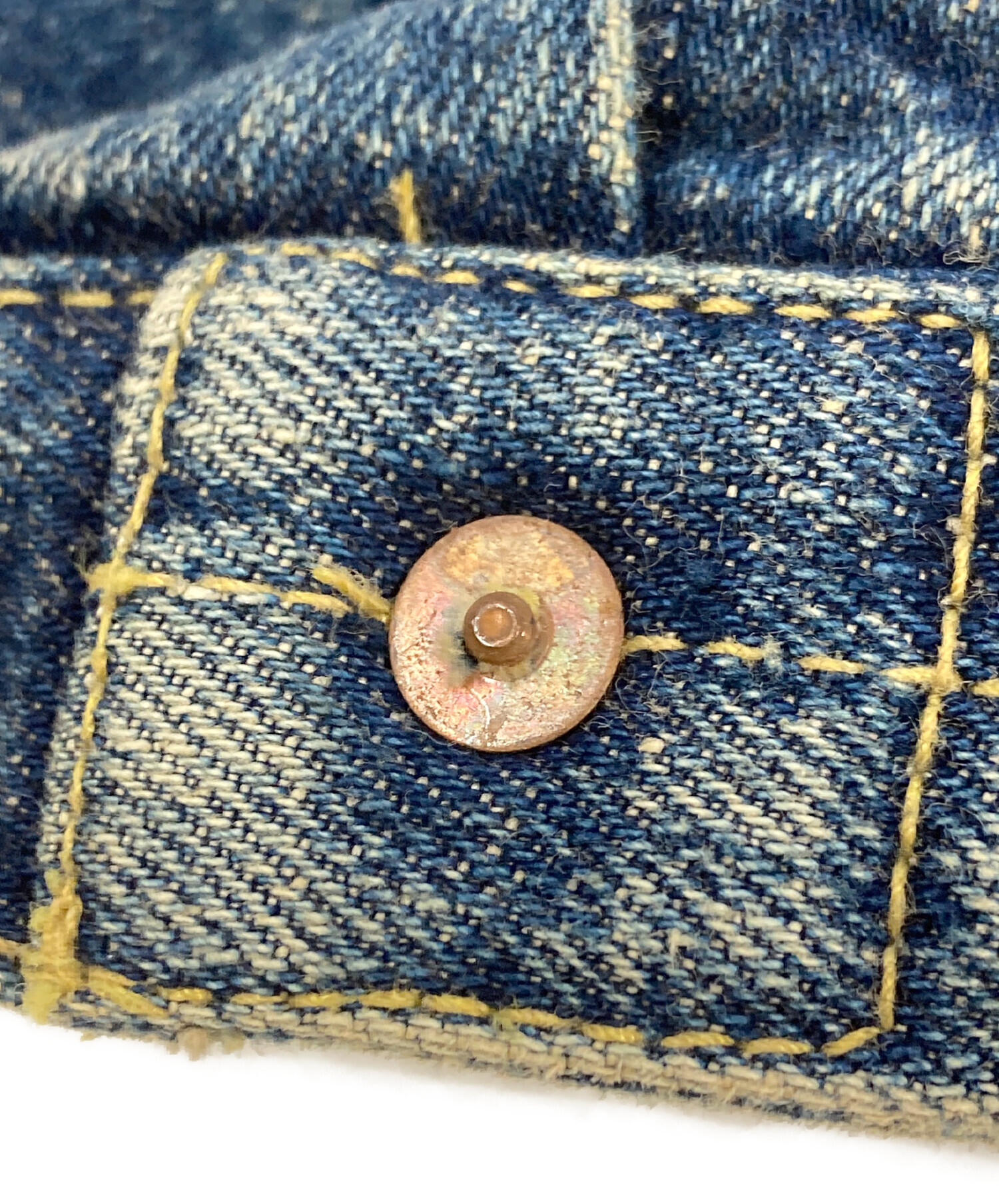 中古・古着通販】BONNY WOVEN (ボニーウーブン) BIG T BACK DENIM JK