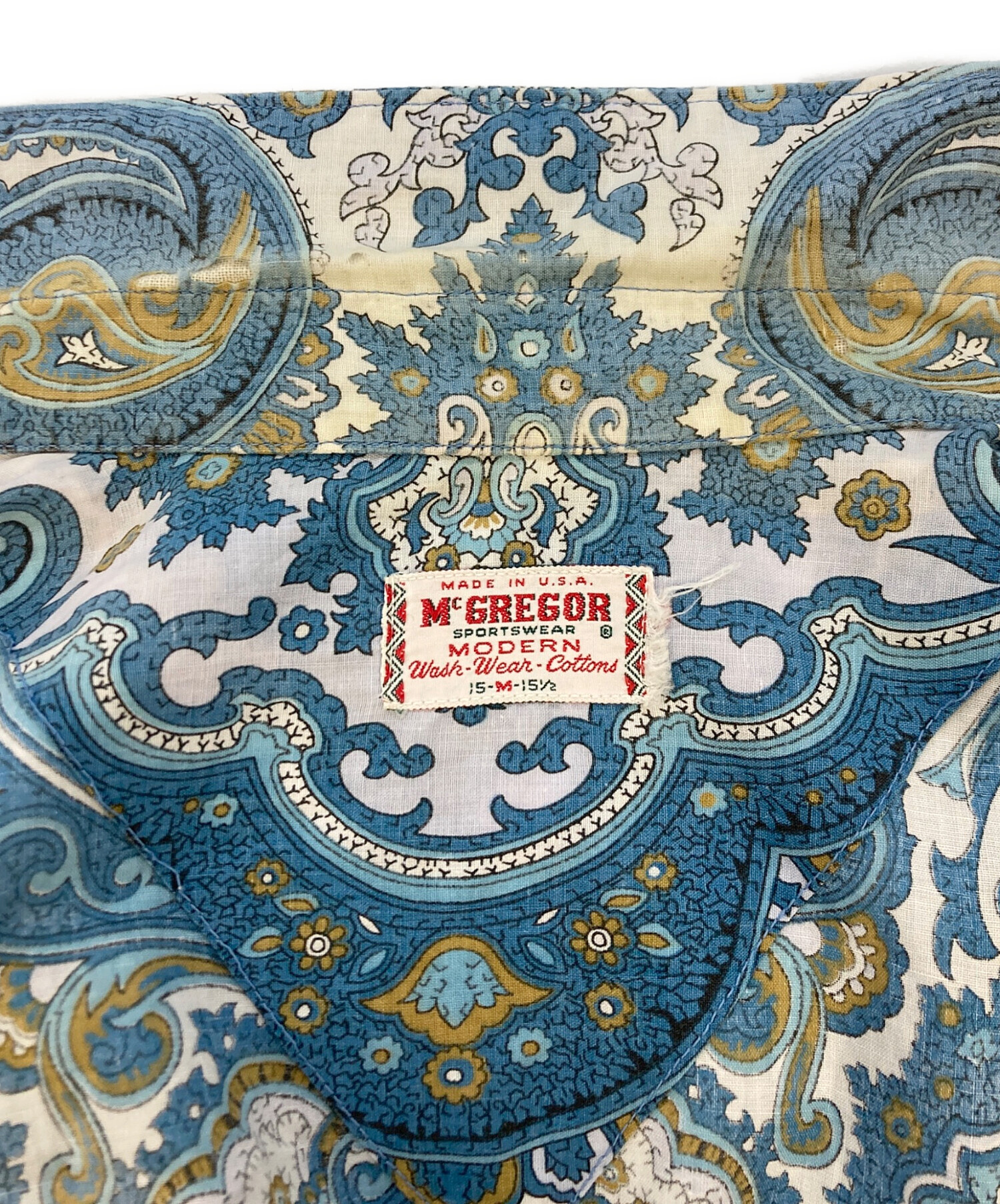 中古・古着通販】McGREGOR (マックレガー) 60sオープンカラーシャツ