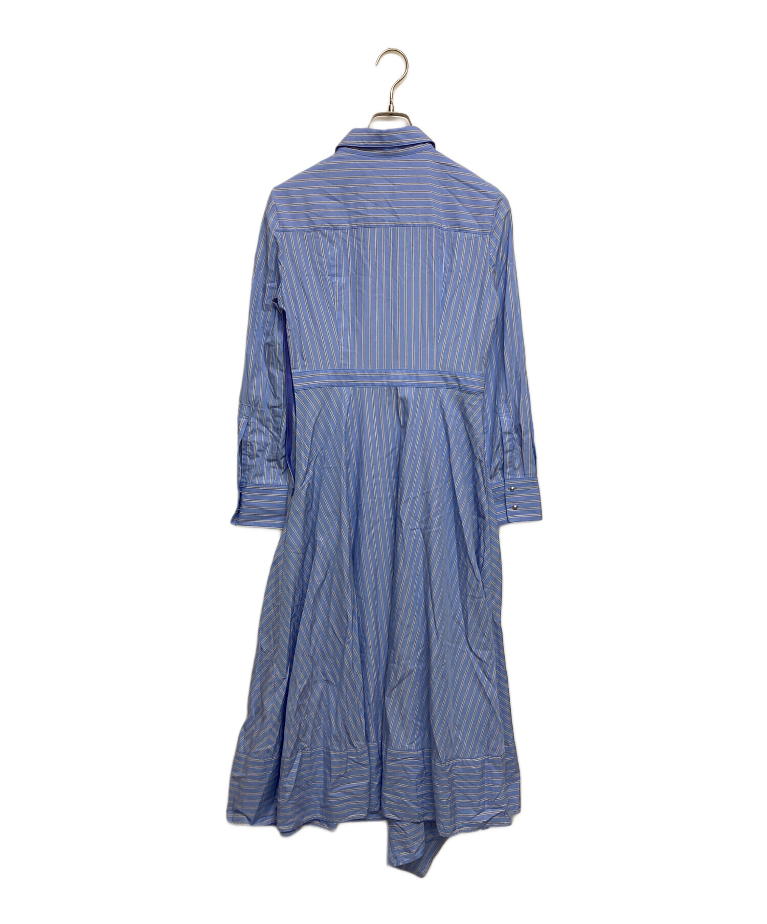 中古・古着通販】allureville (アルアバイル) ストライプアシメフレア