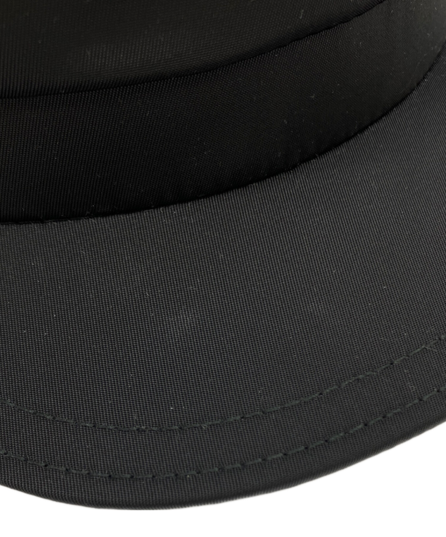 中古・古着通販】PRADA (プラダ) リナイロンキャスケット ブラック