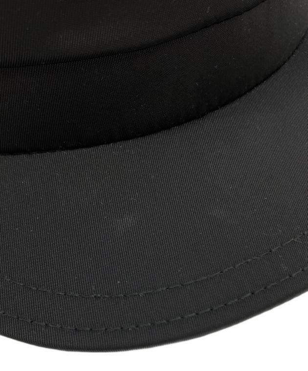 中古・古着通販】PRADA (プラダ) リナイロンキャスケット ブラック