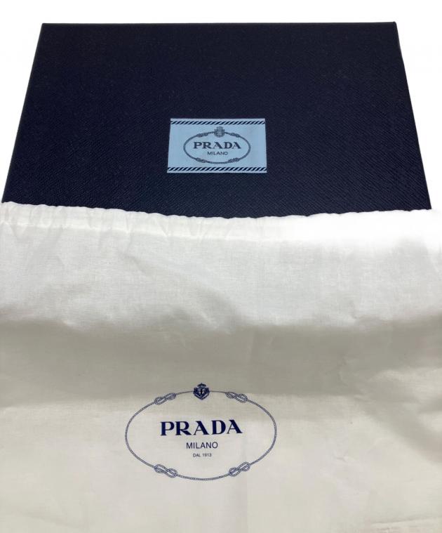 中古・古着通販】PRADA (プラダ) リナイロンキャスケット ブラック