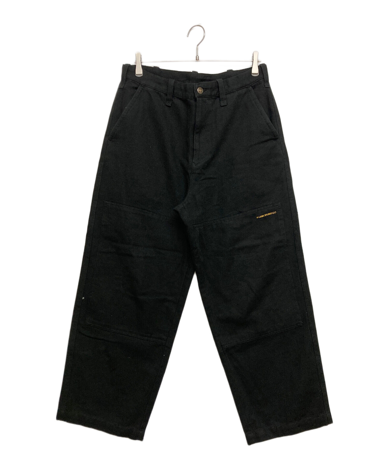 中古・古着通販】LQQK STUDIO (ルックスタジオ) DUCK PANTS ブラック
