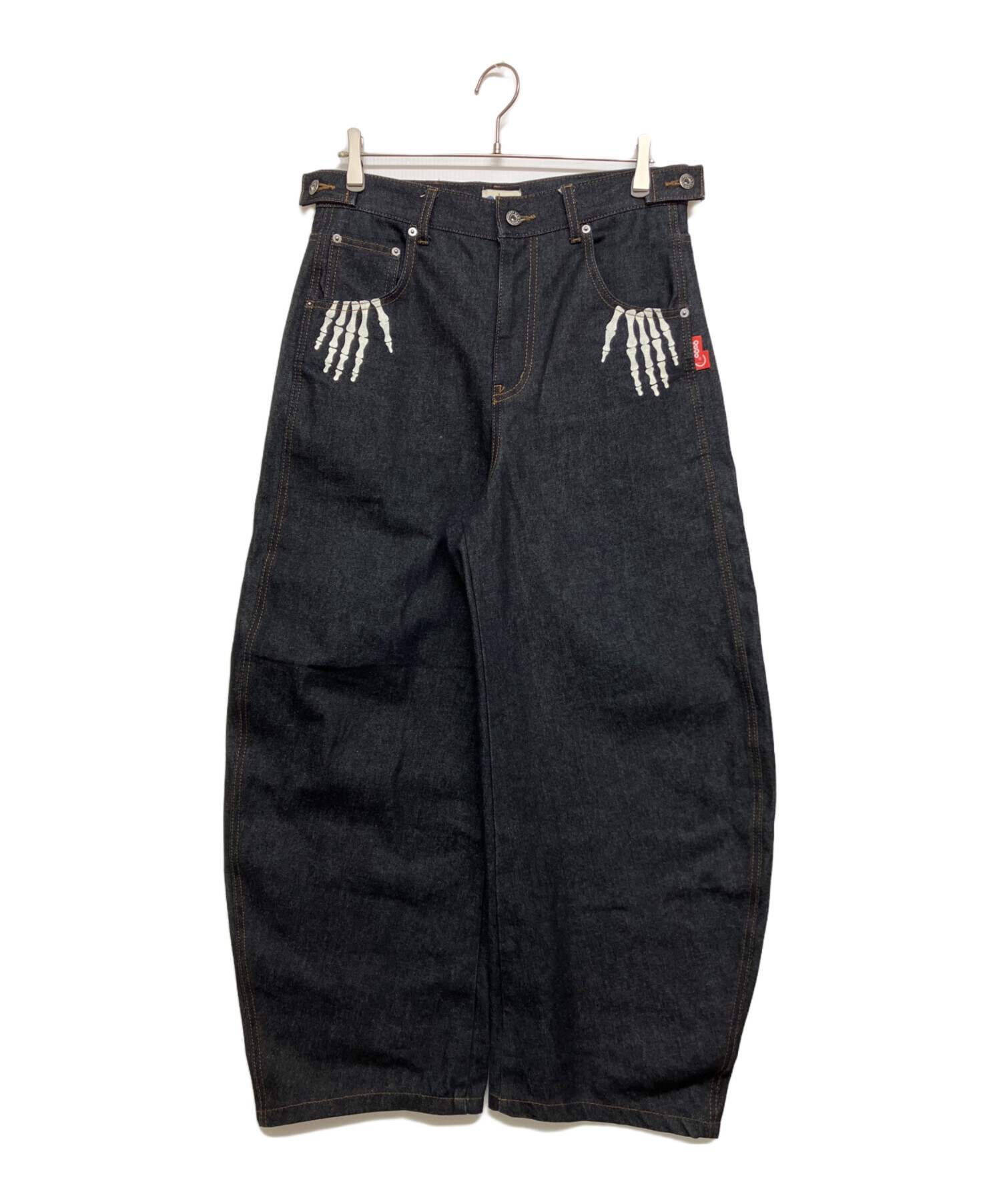中古・古着通販】9090 (9090) Bone Hand Denim pants インディゴ
