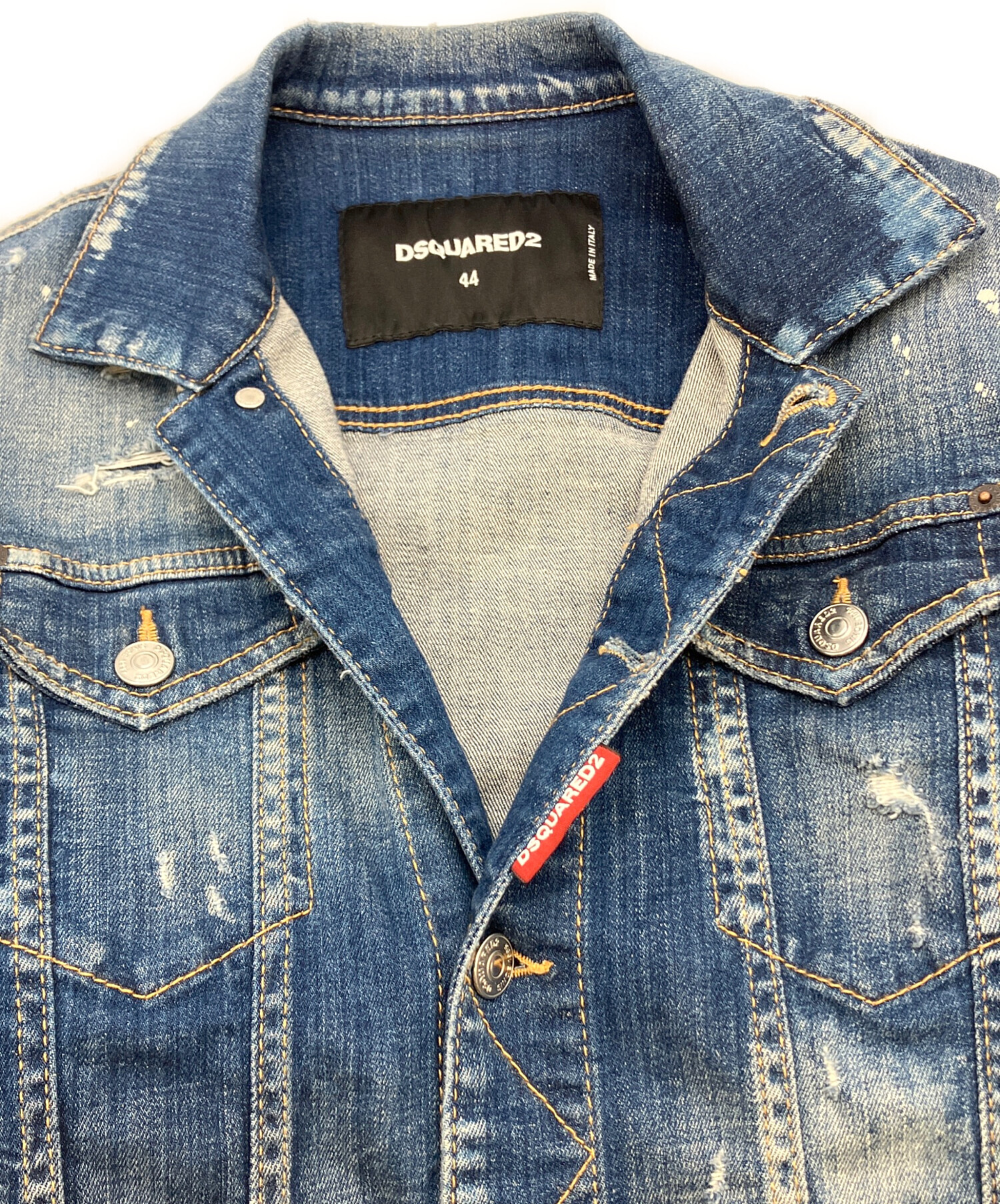 中古・古着通販】DSQUARED2 (ディースクエアード) ダメージ加工