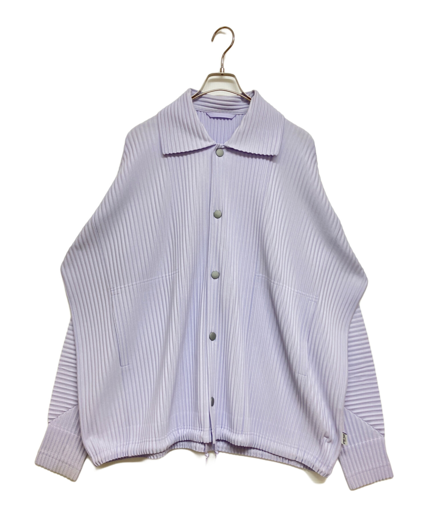 オムプリッセ　メッシュプリーツコーチジャケット 中古・古着通販】HOMME PLISSE ISSEY MIYAKE (オム プリッセ イッセイ