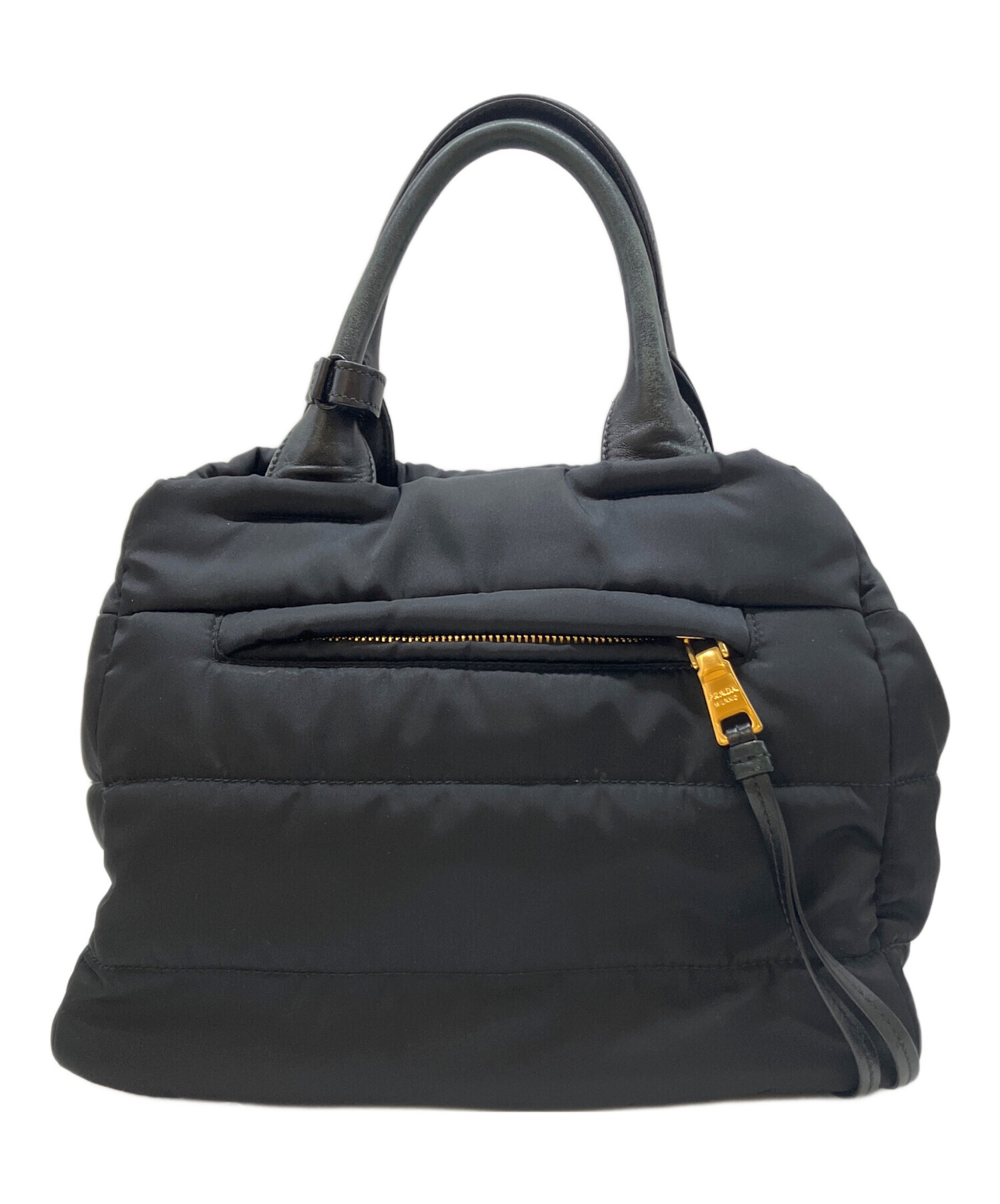 中古・古着通販】PRADA (プラダ) ハンドバッグ ブラック｜ブランド