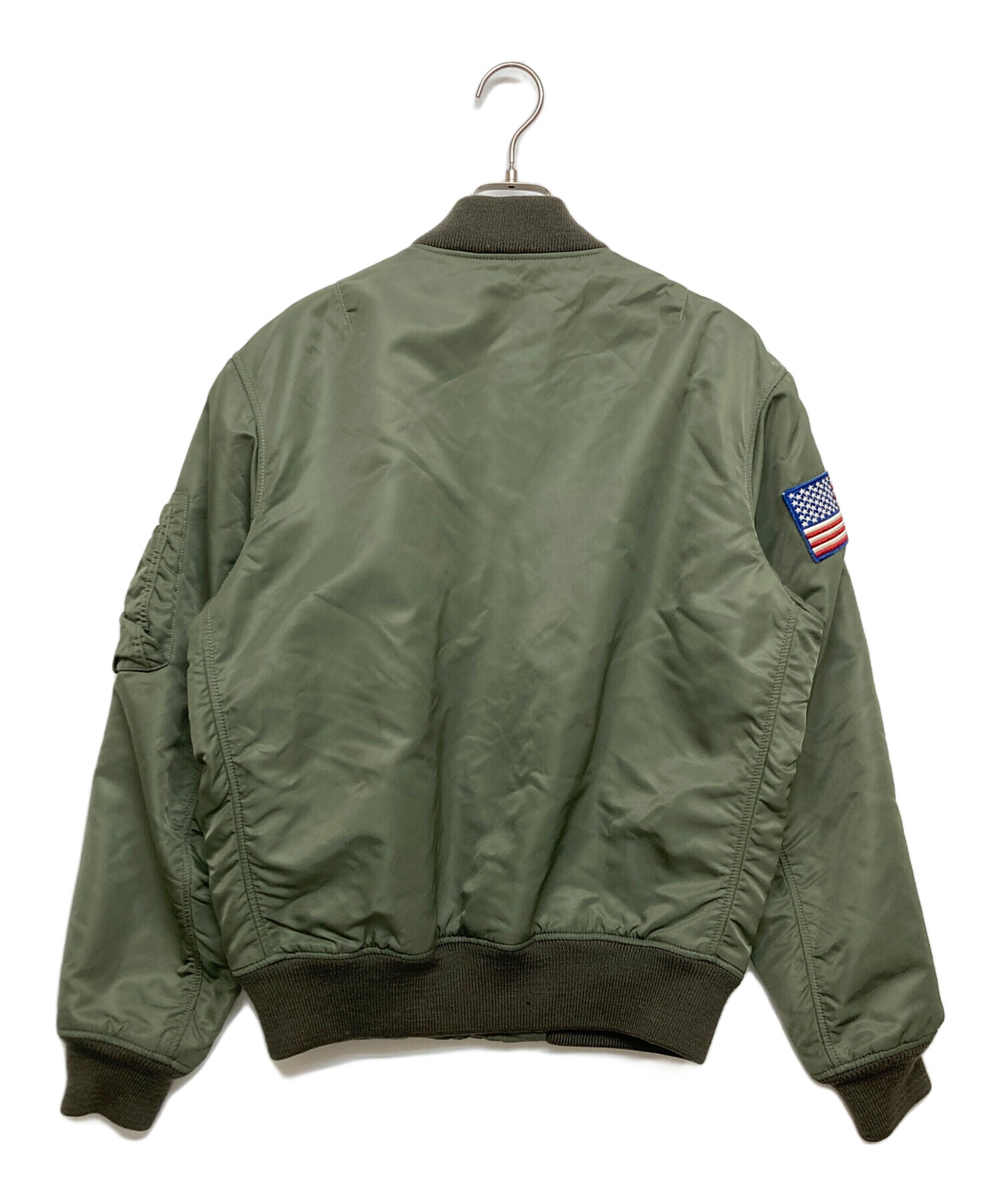 ✨XL・MA-1✨ラルフローレン　フライトジャケット　ヴィンテージ加工　ワッペン 中古・古着通販】POLO RALPH LAUREN (ポロ・ラルフローレン) ワッペン