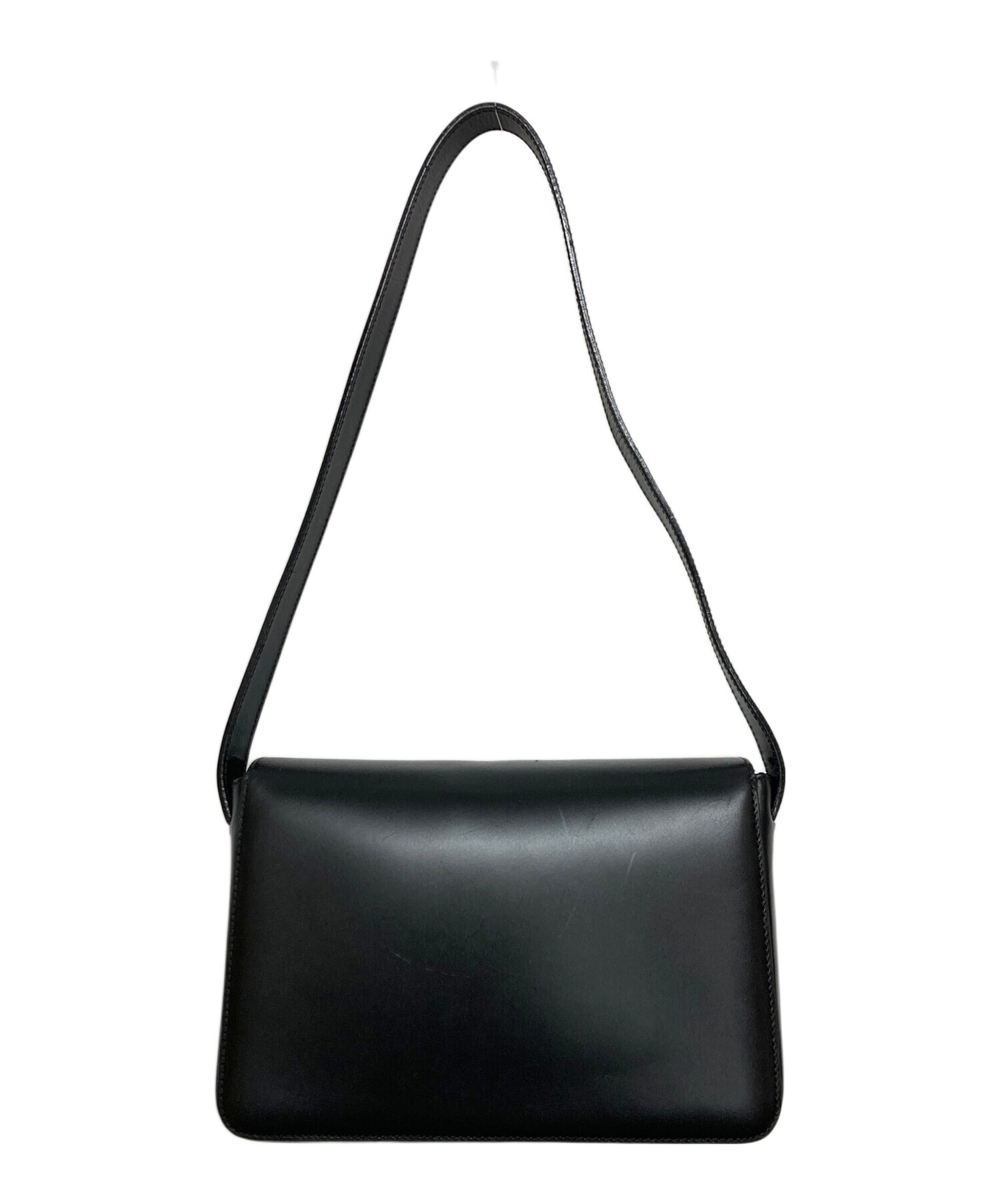 GUCCI ブラック ショルダーバッグ 【中古】 中古・古着通販】GUCCI (グッチ) ヴィンテージショルダーバッグ