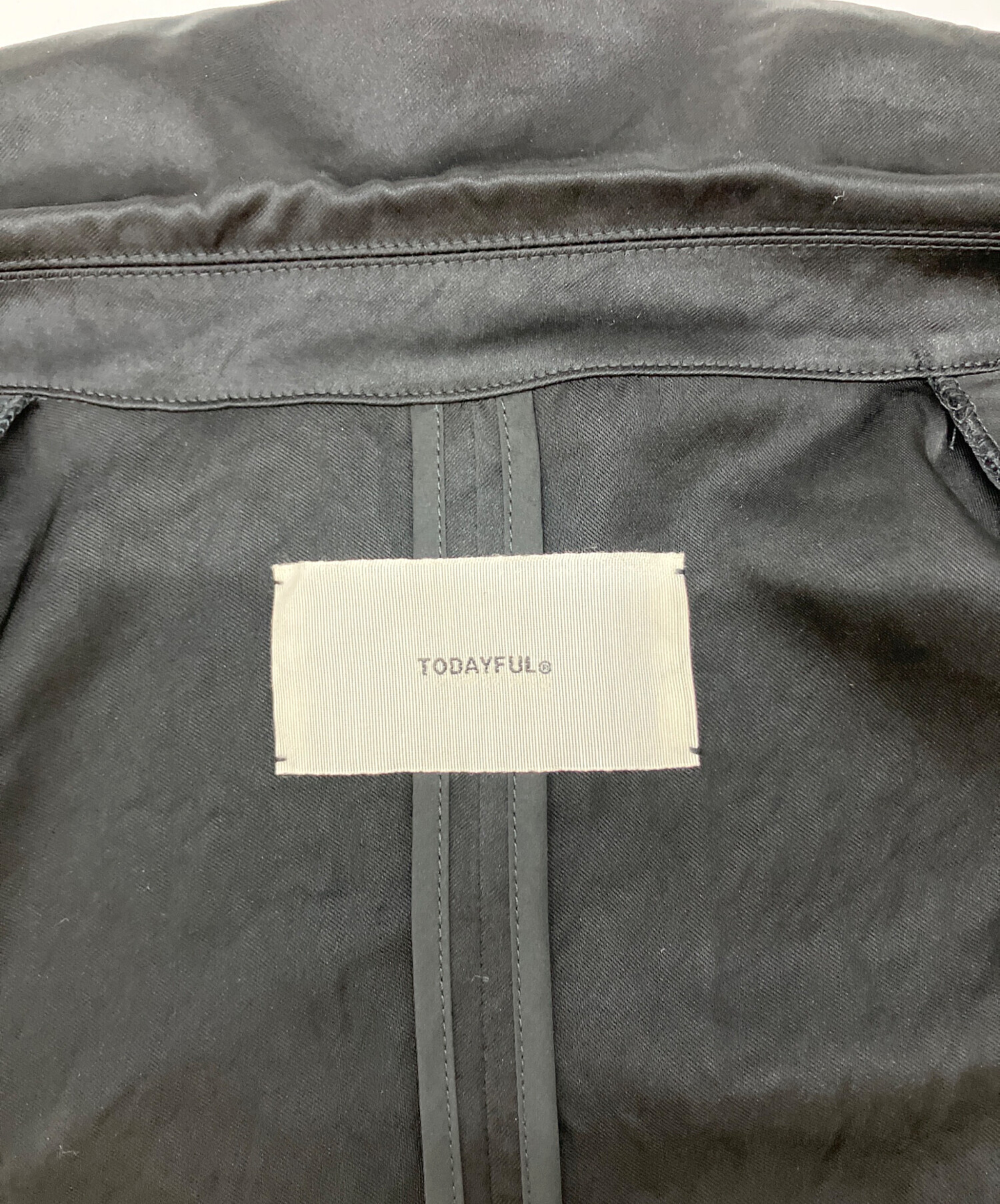 中古・古着通販】TODAYFUL (トゥデイフル) Satin Over Jacket (サテン