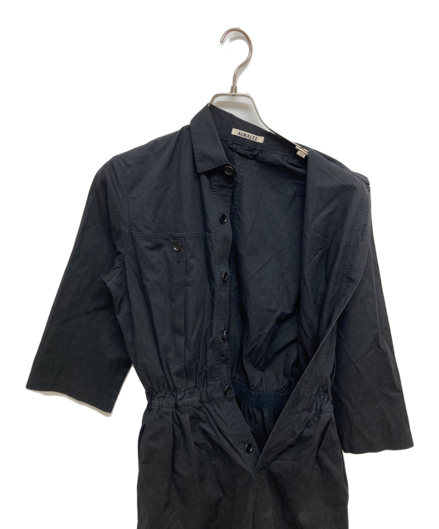 中古・古着通販】AURALEE (オーラリー) WASHED CAVALRY TWILL JUMPSUIT