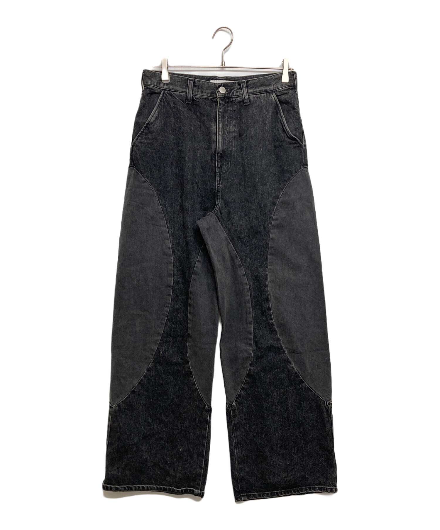 中古・古着通販】jieda (ジエダ) USED LOOSE FIT JEANS ブラック 