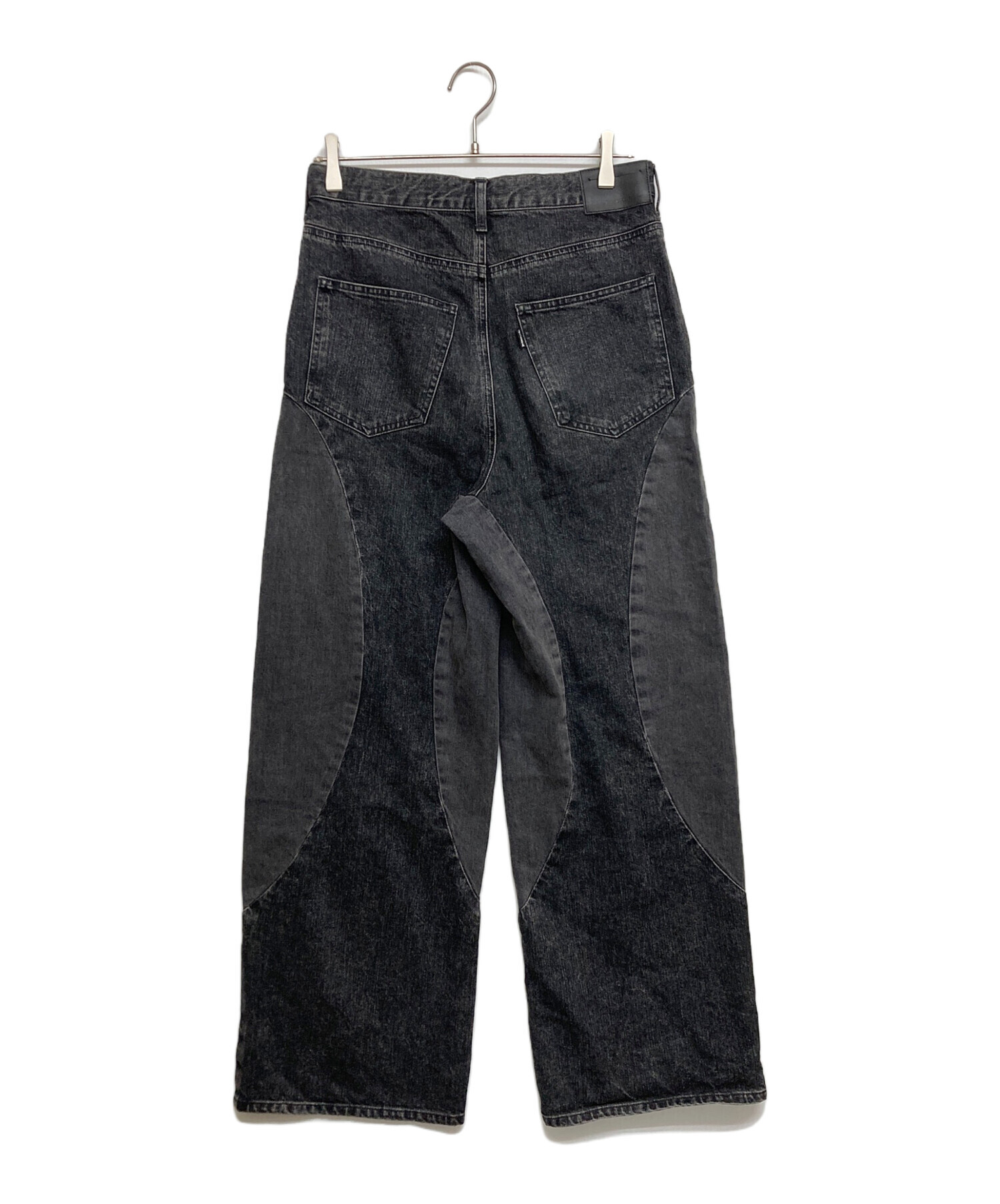 中古・古着通販】jieda (ジエダ) USED LOOSE FIT JEANS ブラック 