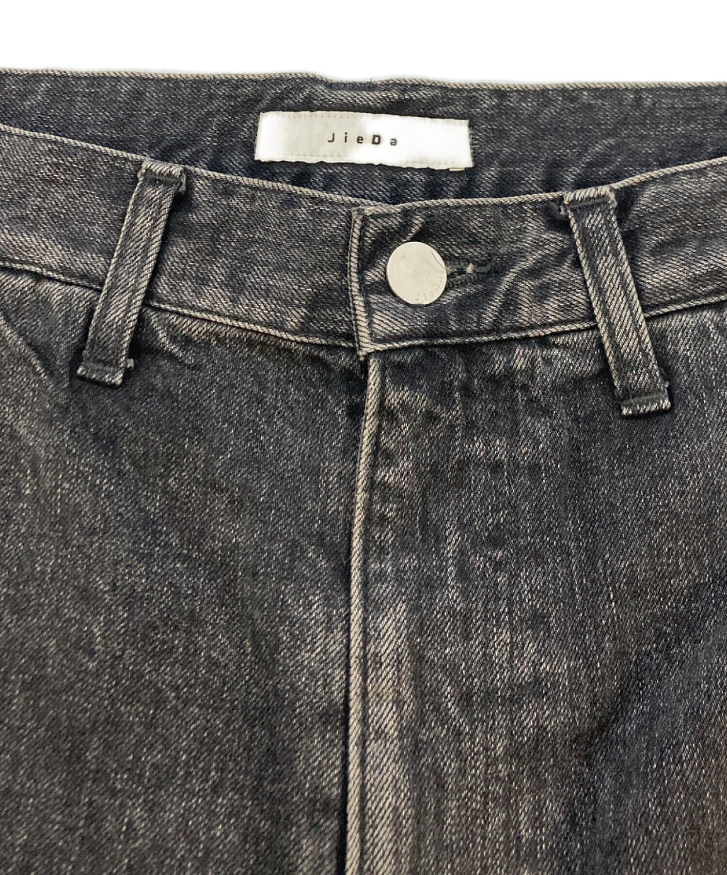 中古・古着通販】jieda (ジエダ) USED LOOSE FIT JEANS ブラック 