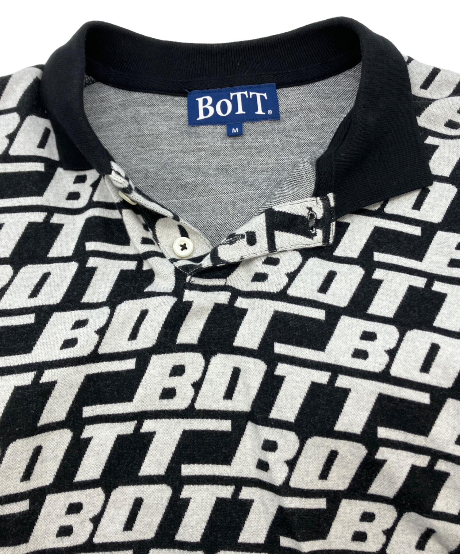 中古・古着通販】BoTT (ボット) SOUND LOGO S/S POLO ホワイト 