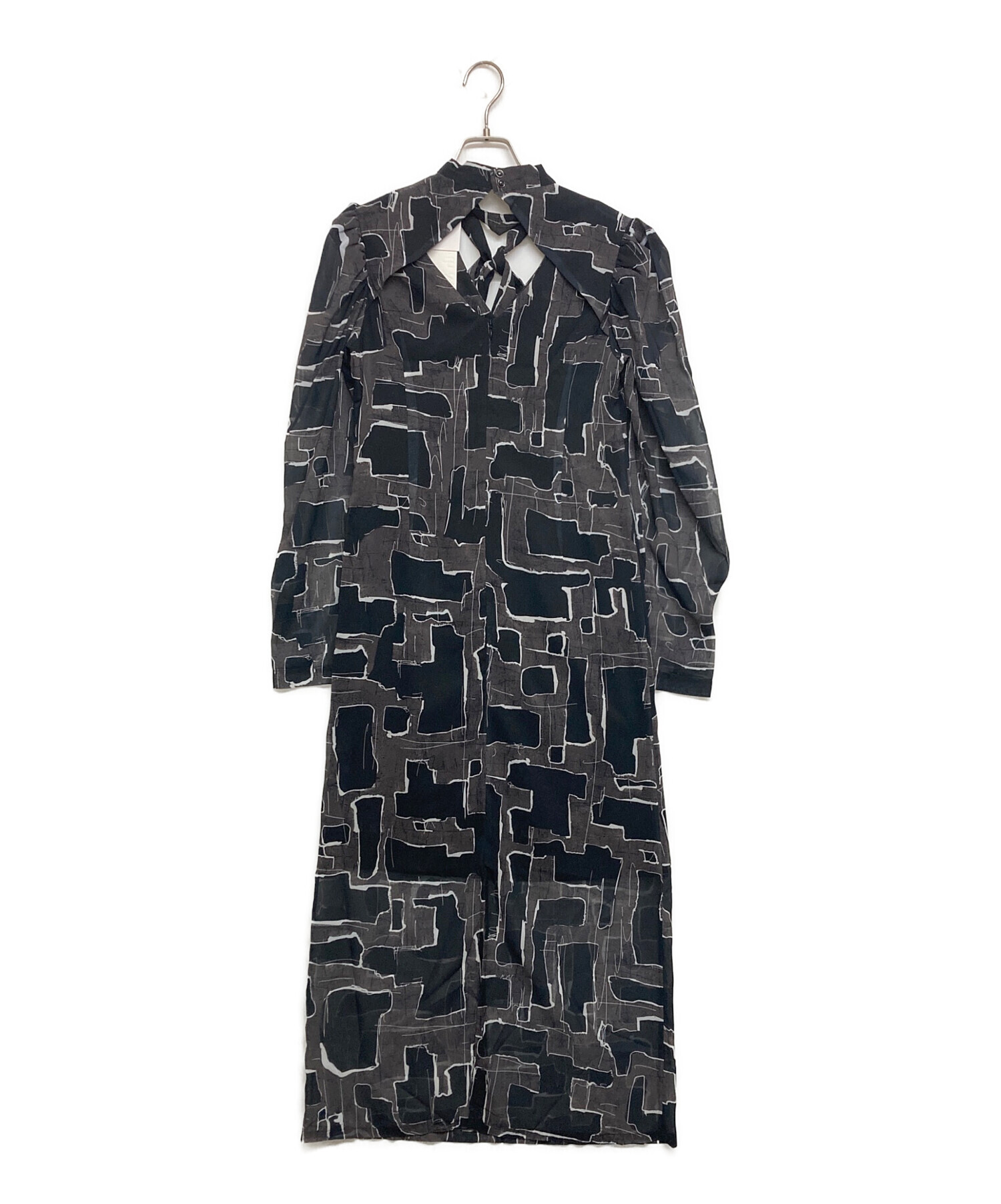 中古・古着通販】Knuth Marf (クヌースマーフ) puff sleeve sheer one