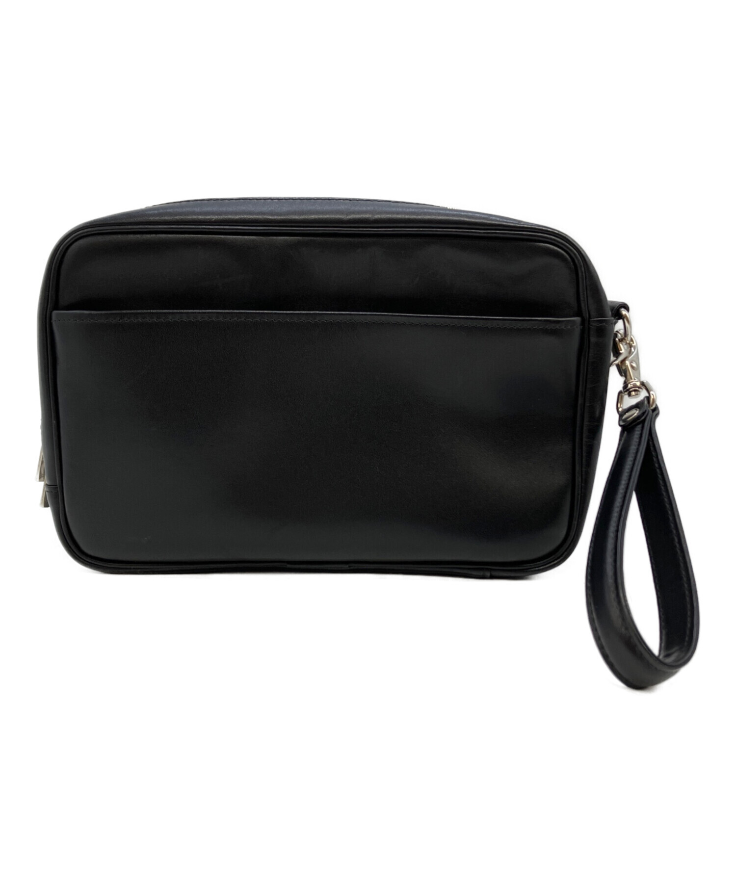 中古・古着通販】PORTER (ポーター) POUCH/レザークラッチバック 