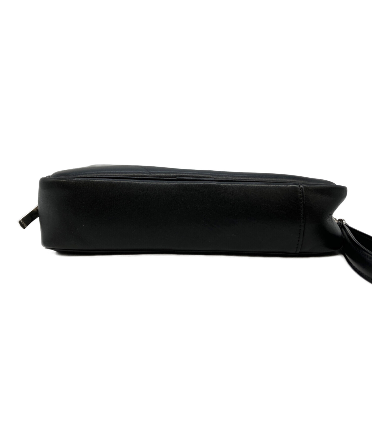 中古・古着通販】PORTER (ポーター) POUCH/レザークラッチバック 
