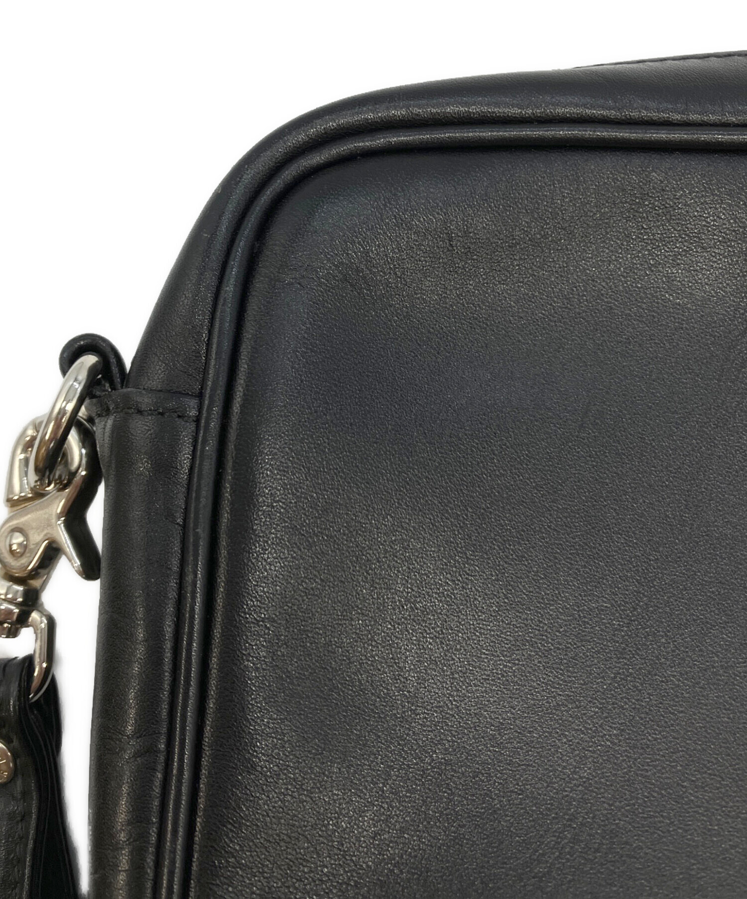中古・古着通販】PORTER (ポーター) POUCH/レザークラッチバック 