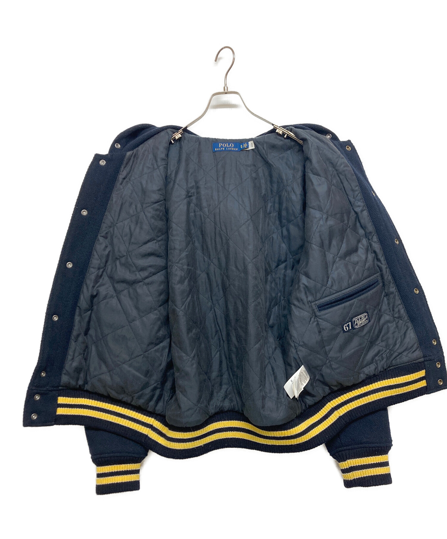 POLO RALPH LAUREN ネイビーウールジャケット XL 中古・古着通販】POLO RALPH LAUREN (ポロ・ラルフローレン) ウール