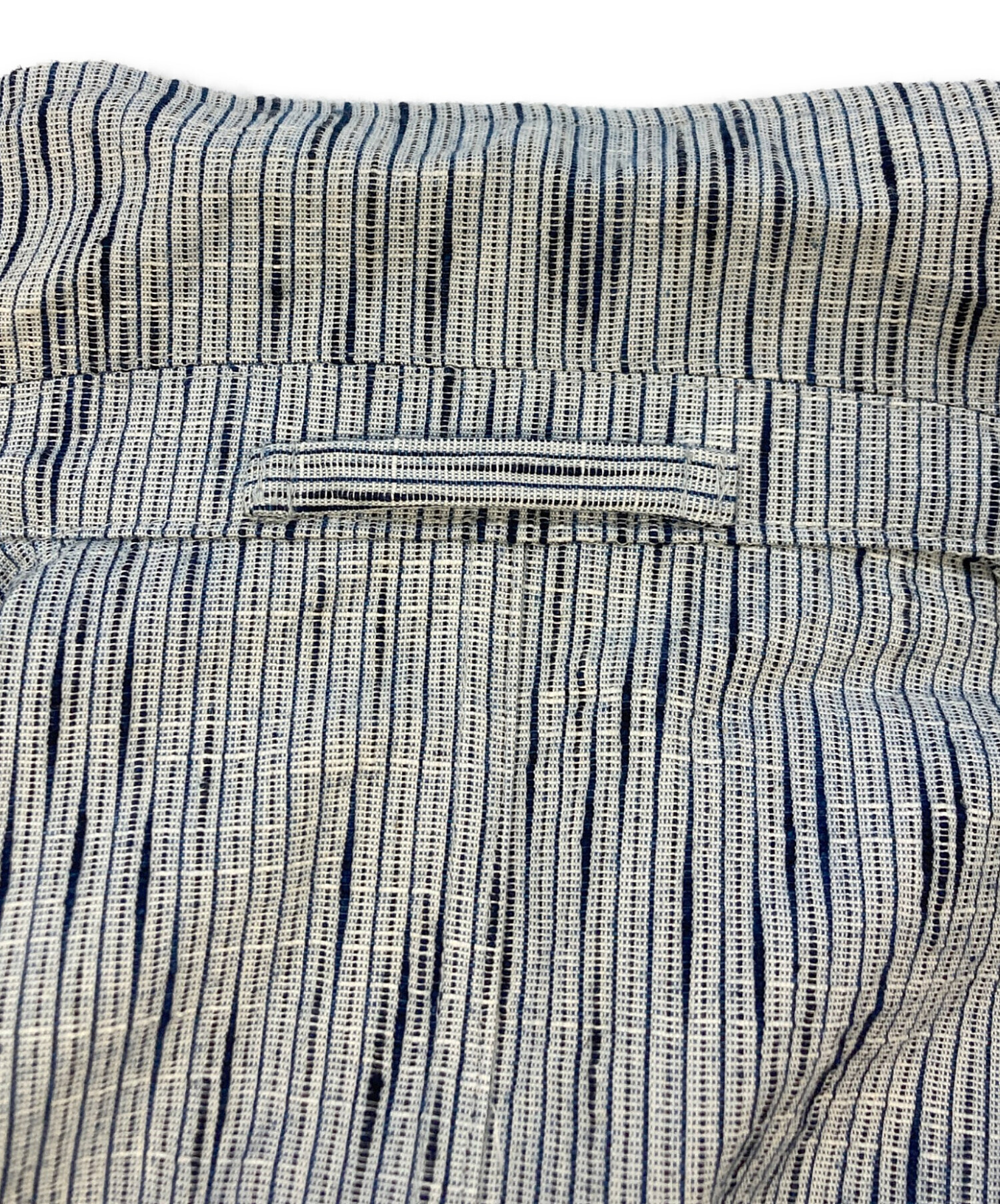 中古・古着通販】KUON (クオン) 藍染め スラブコットン ジップ