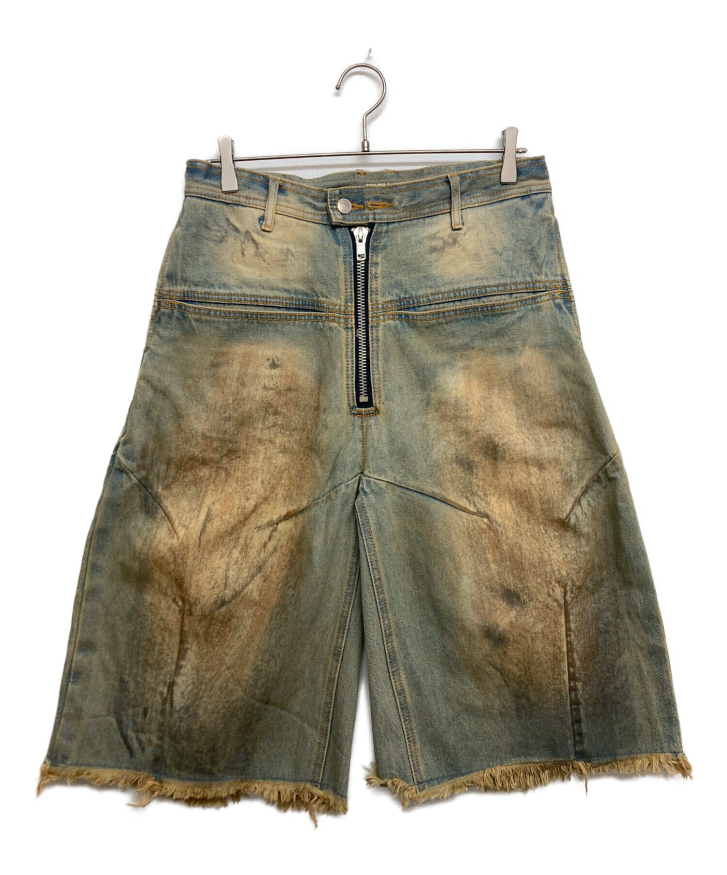 中古・古着通販】FILTH (フィルス) Front zip buggy Denim shorts