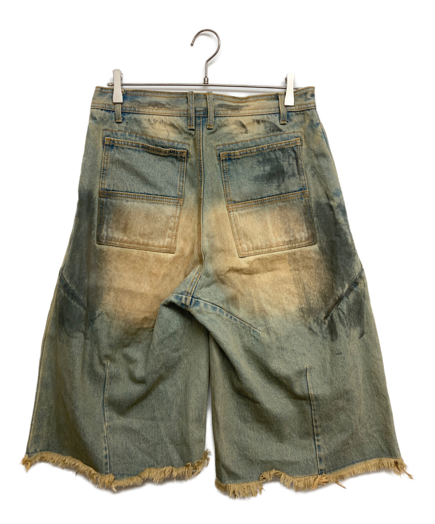 中古・古着通販】FILTH (フィルス) Front zip buggy Denim shorts