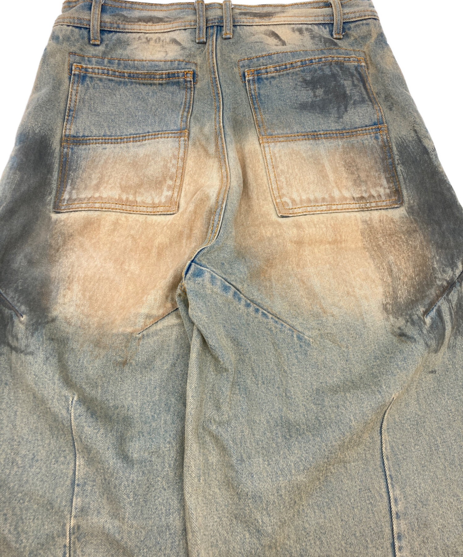 中古・古着通販】FILTH (フィルス) Front zip buggy Denim shorts