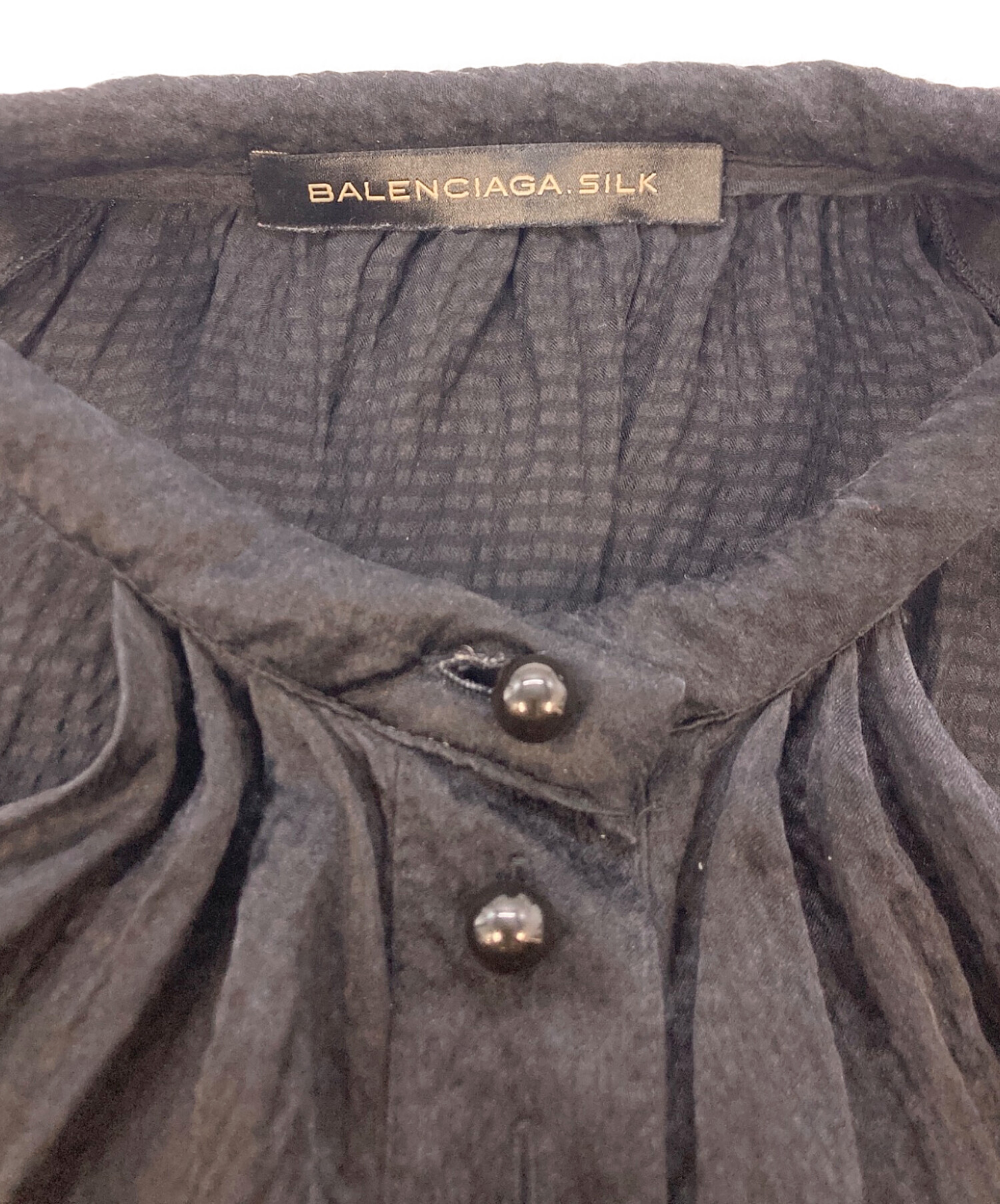 中古・古着通販】BALENCIAGA (バレンシアガ) ノースリーブブラウス